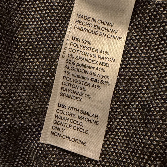 WHBM Drape-Front Boucle Jacket size medium (P4) - Picture 7 of 8